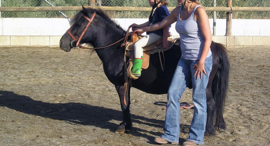 Paseos en Pony para Niños- Cortijo Las Minas